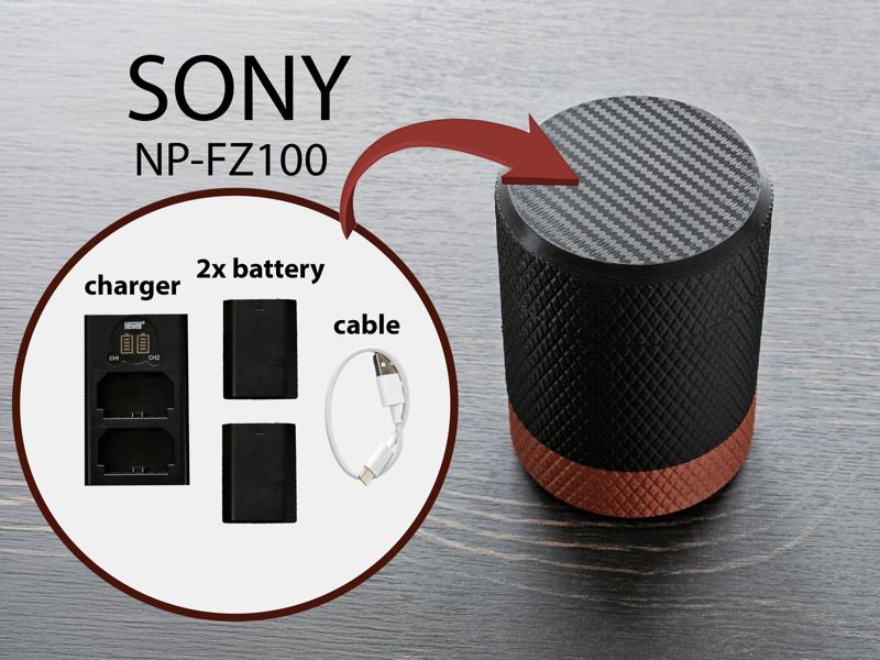 Battery pack Sony NP-FZ100 (battery case)