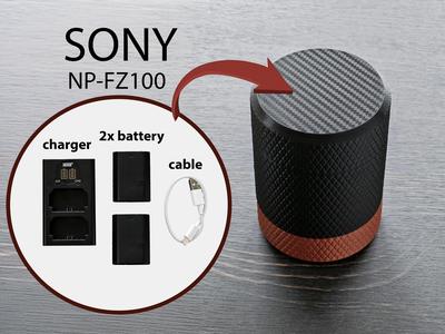 Battery pack Sony NP-FZ100 (battery case)
