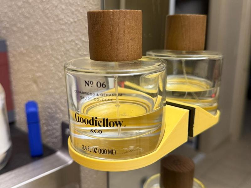 Bathroom Mirror Goodfellow Cologne Shelf