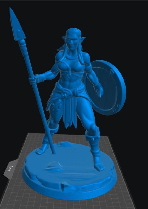 Elf Barbarian Female 1