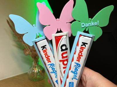 Butterfly Greeting – For Duplo & Kinderriegel