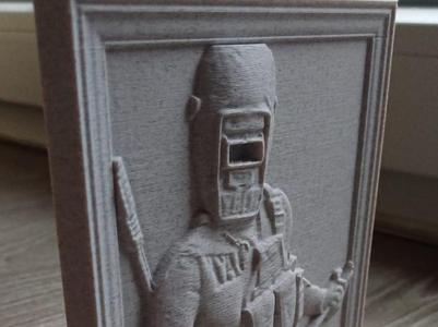 Killa/Tagilla Tarkov - MakerLab Relief Sculpture