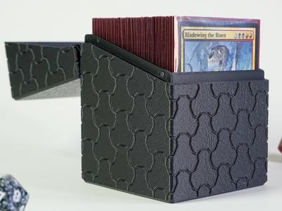 Sci-Fi Hinged MTG Commander Deck Box