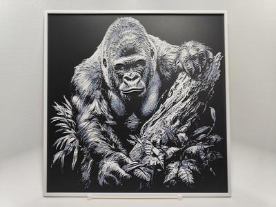 Gorilla - Hueforge