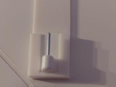 Window holder for hooks a bistro rod