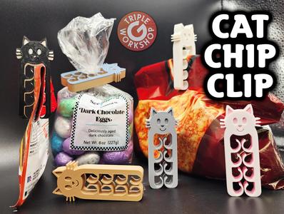 Cat Chip Clip