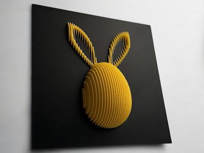 Easter Egg Layered Sculpture
