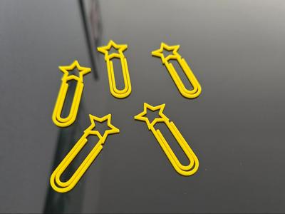 Star paper clip