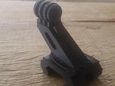 GoPro adapter for Picatinny rail