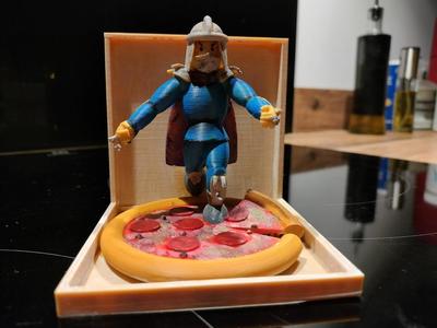 { TMNT } - Shredder over Pizza / Shredder sur une Pizza