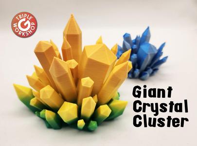 ⧋ Giant Crystal Cluster ⧋