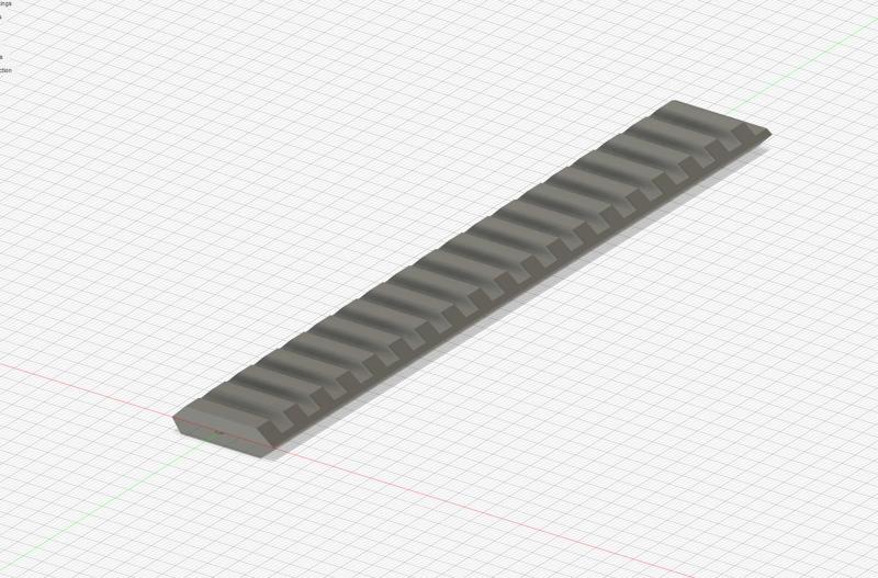 Universal Rail - Precise Dimensions