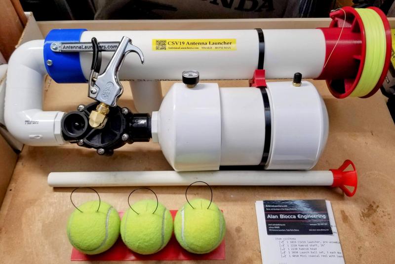 Pneumatic Antenna Launcher Parts