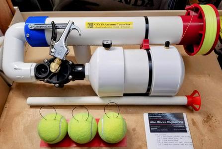 Pneumatic Antenna Launcher Parts
