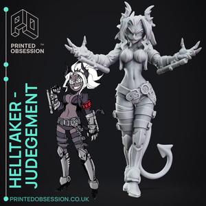 Helltaker - Judgement - 25cm - Fanart