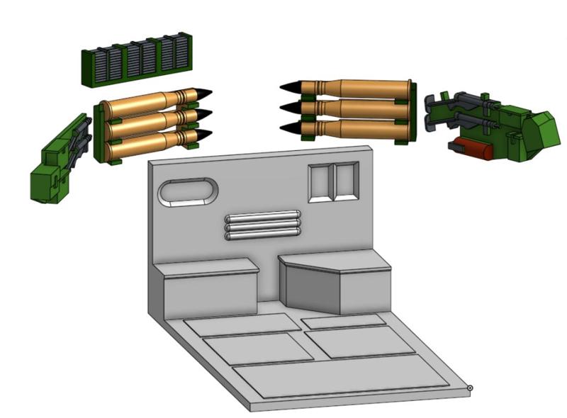 1/56 Rubicon Achilles Mk. IIc. Detail Kit