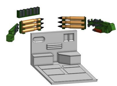 1/56 Rubicon Achilles Mk. IIc. Detail Kit