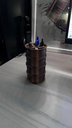 4 Wheel Stack Pen Holder