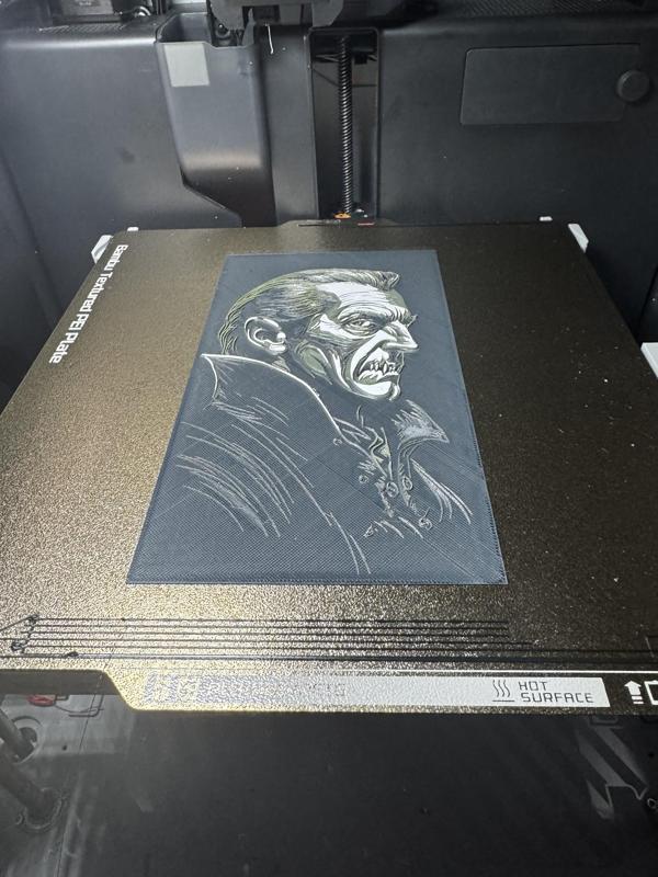 “Drac” – Huetober Monster Portraits in Hueforge