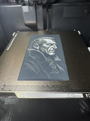 “Drac” – Huetober Monster Portraits in Hueforge
