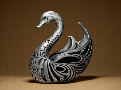 Designer SWAN Sculpture
