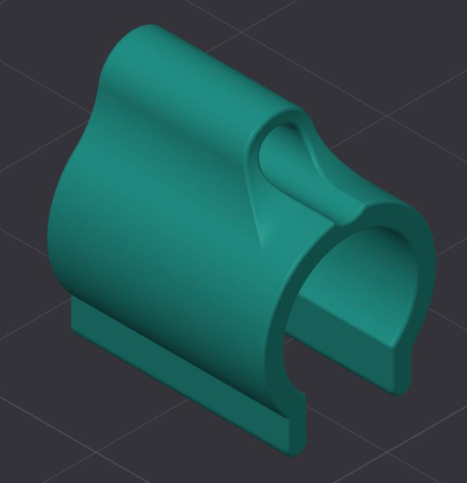 Fishing rod bell clip