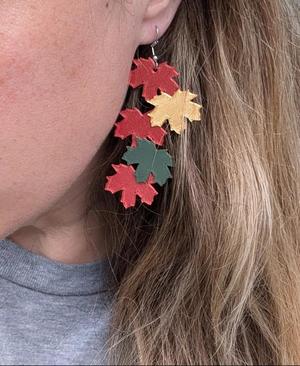 FALL in love with these dangly color swap earrings 