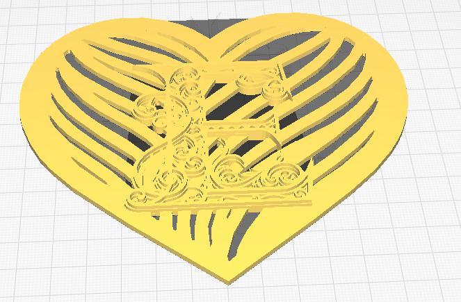 Letter E Valentine