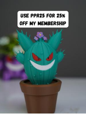 Gengar Cactus