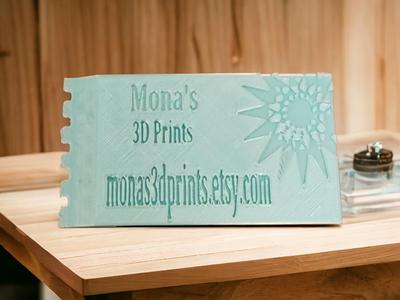 business card scrapper.stl