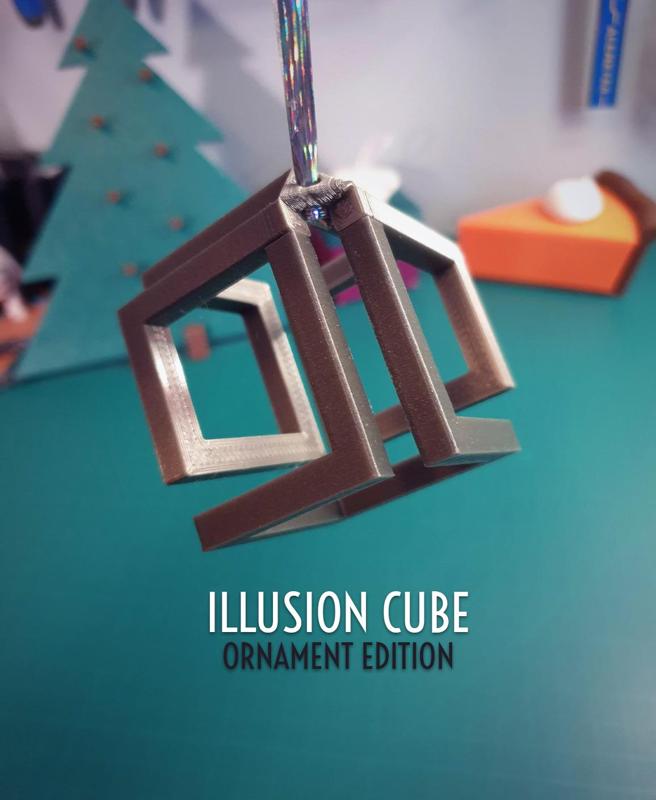 Illusion Cube Ornament Edition || Christmas