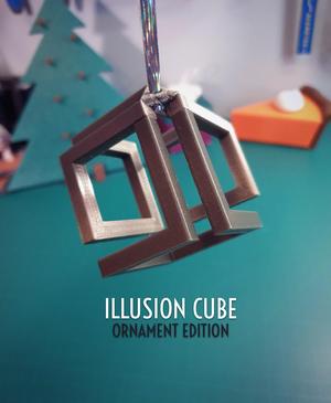 Illusion Cube Ornament Edition || Christmas