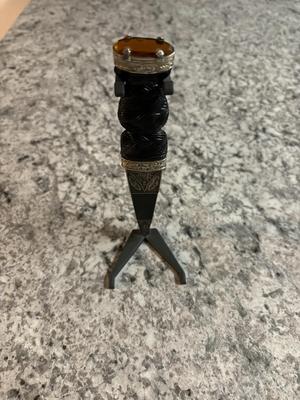 Sgian-dubh (skene-dhu) Knife mount/stand