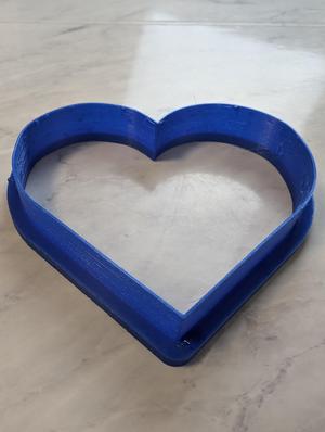 Cartoon Heart Cookie Cutter