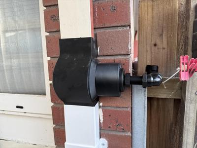 Rainwater diverter for 100x50 downpipes