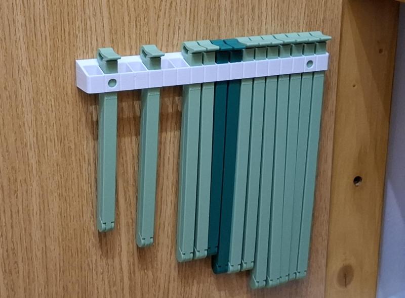 bag clip holder