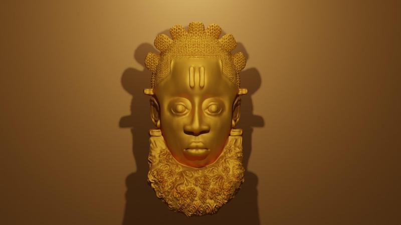 African Mask (Benin Mask)