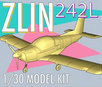 Zlin 242L Model Kit