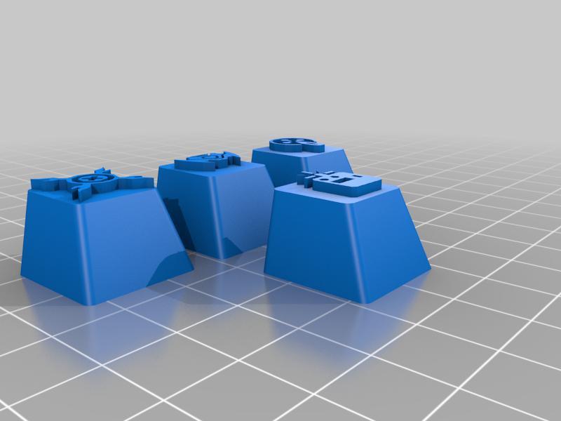 Valorant Raze Keycaps