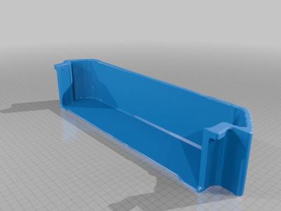 Lower in door shelf for Amana refrigerator