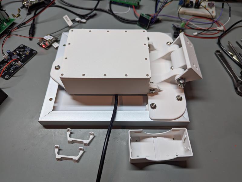 Meshtastic 5W Solar Enclosure Base Station LoRa Node for 5 Watt and LTO Lithium Titanate Oxide Battery