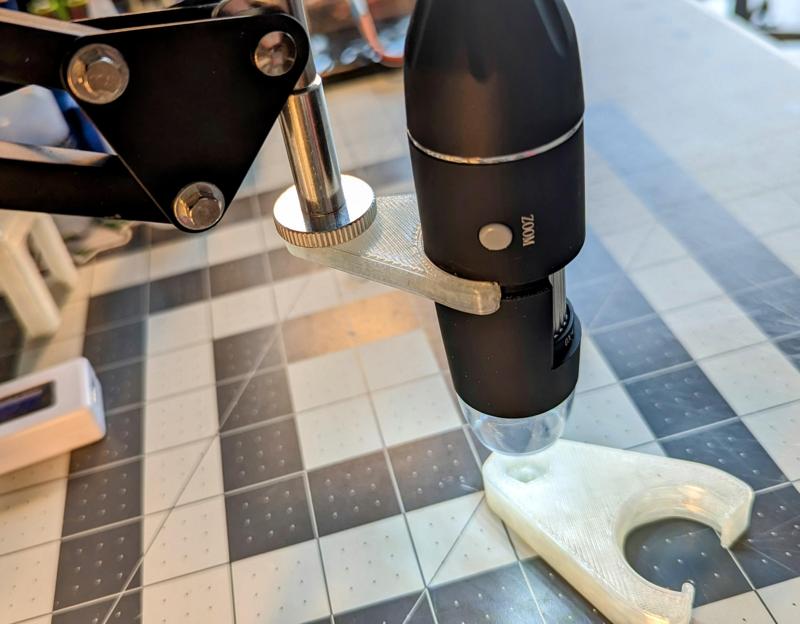 USB Microscope Mount