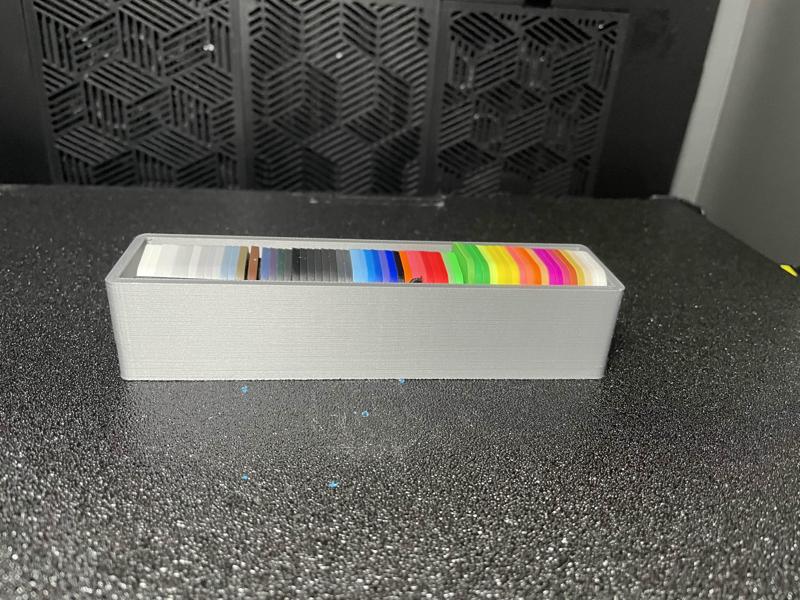 Creality Filament Swatches holder