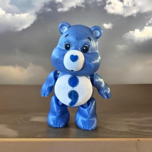 Suicide Prevention, Caring Bear, Articulated, Flexi, Flexible, Special