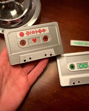 Spotify Code Cassette Tape