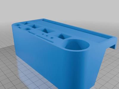 5M Pro Front Mounted Tool Holder with additional pockets