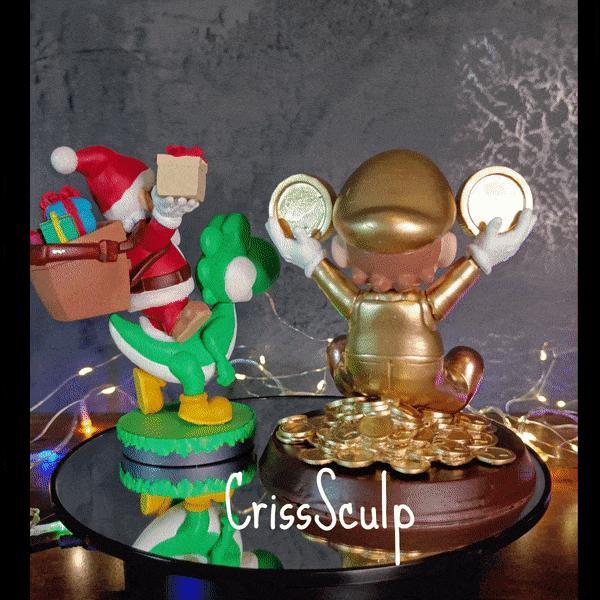 MARIO BROS CHRISTMAS PACK – MARIO BROSS NEW YEAR AND DIFFERENT COINS