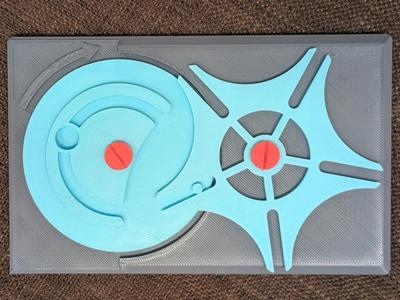 Geneva mechanism fidget toy