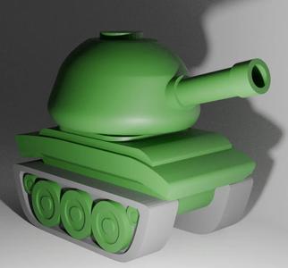 Cartoon Tank