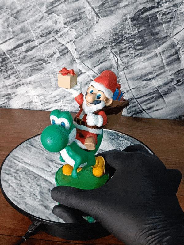 MARIO BROS PAPA NOEL AND YOSHI – CHRISTMASXCULTS